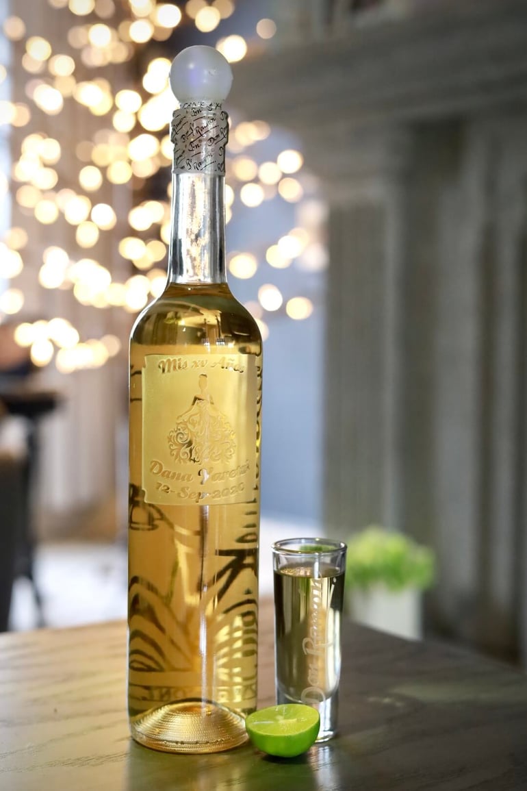 Corte Diamante de Tequila Don Ramón Personalizado ¿qué es?